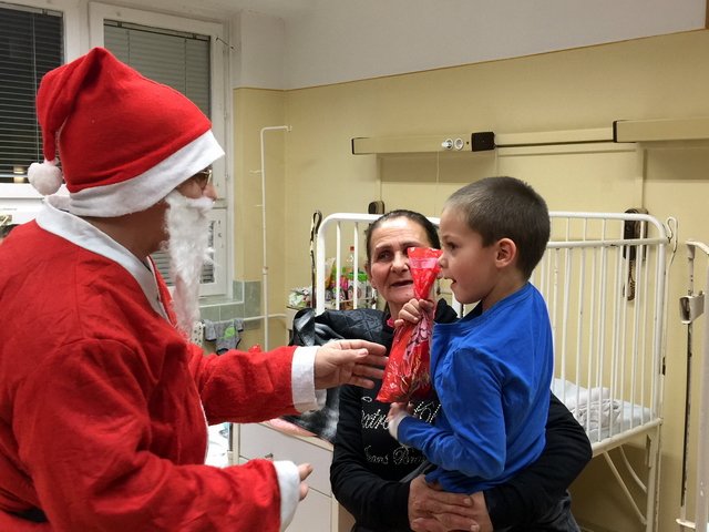 Mikulás a Gyermek osztályon 02